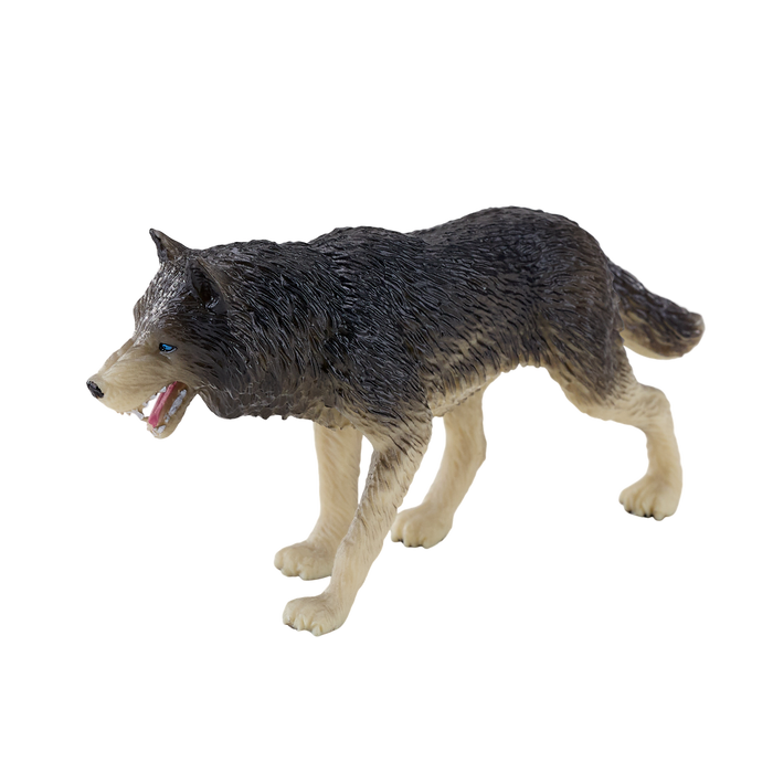 Timber Wolf Toy Realistic Wildlife Animal Figurine