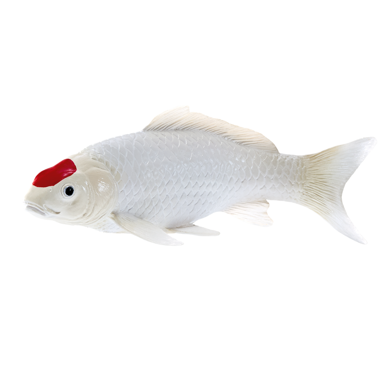 Koi Carp Tancho Toy Realistic Fish Figurine