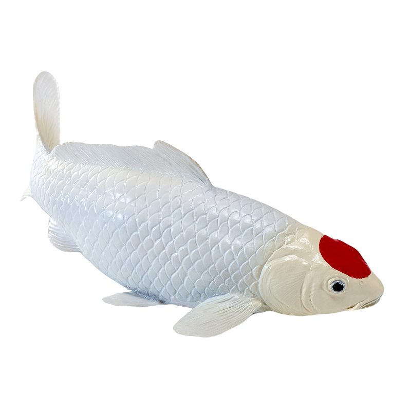 Koi Carp Tancho Toy Realistic Fish Figurine