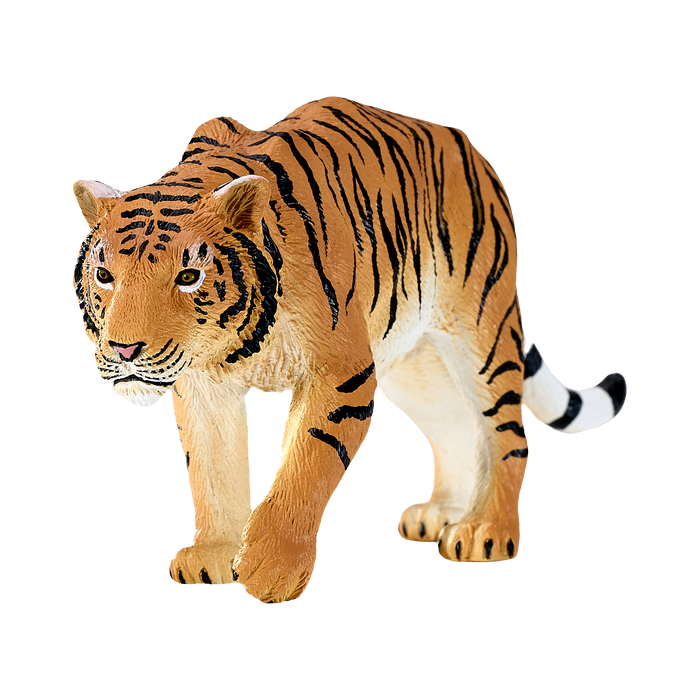 Tiger Hunting Toy Realistic Big Cat Figurine