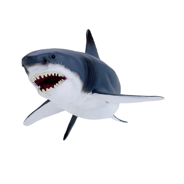 Great White Shark Toy Realistic Ocean Predator Model