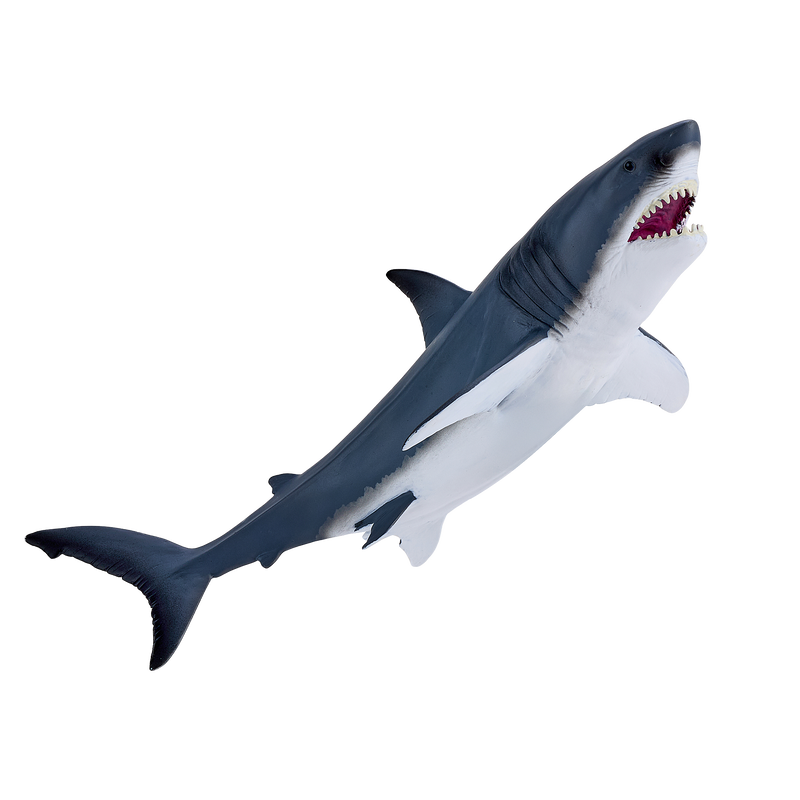 Great White Shark Toy Realistic Ocean Predator Model