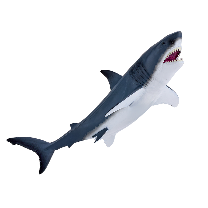 Great White Shark Toy Realistic Ocean Predator Model