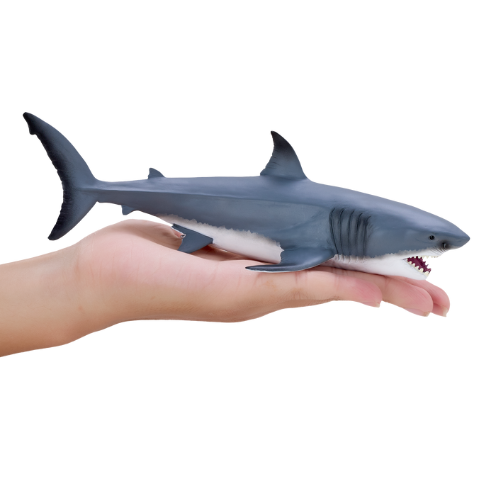 Great White Shark Toy Realistic Ocean Predator Model