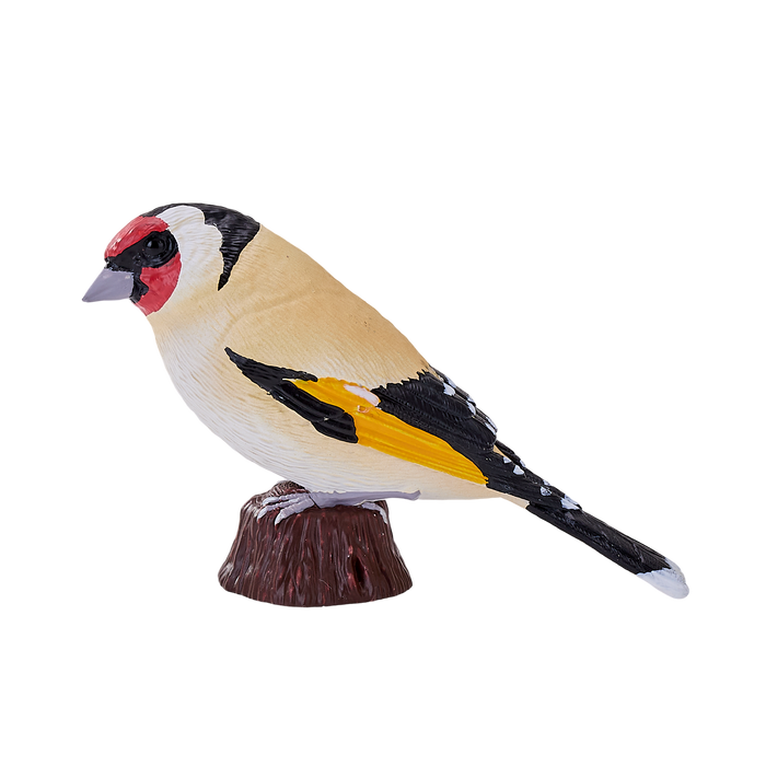 European Goldfinch Bird Toy Realistic Wildlife Figure