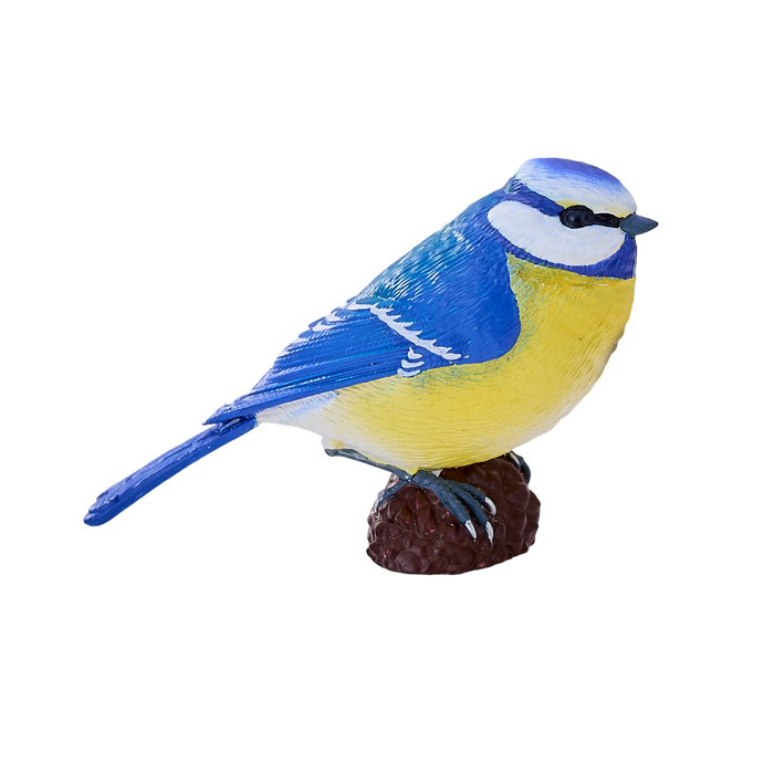 Blue Tit Bird Toy Realistic Wildlife Figurine