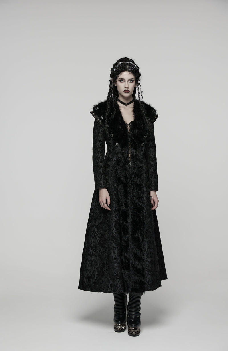 Punk Rave Goth Gorgeous Plush Coat