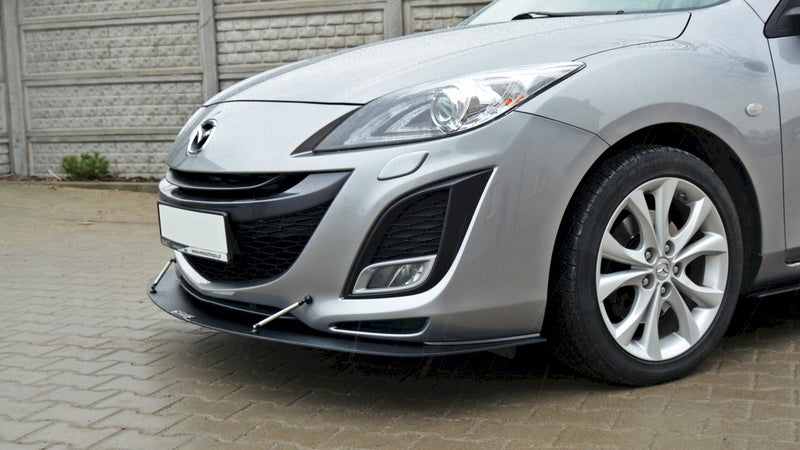 Maxton Design - FRONT RACING SPLITTER MAZDA 3 MK2 SPORT (PREFACE)