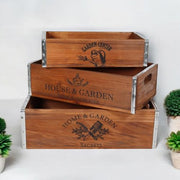 38/34/30CM SET 3 WOODEN TRAYS - InStock