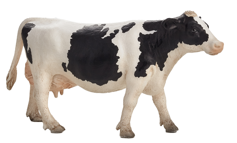 Holstein Cow Toy Realistic Farm Animal Model