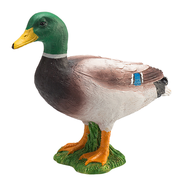 Mallard Duck Toy Realistic Waterfowl Figurine