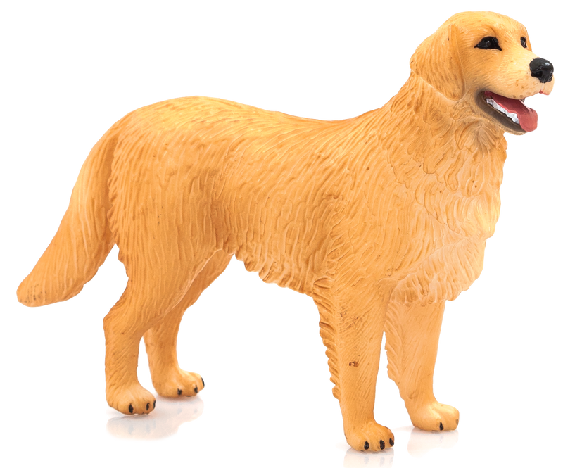 Golden Retriever Dog Toy Realistic Pet Figurine