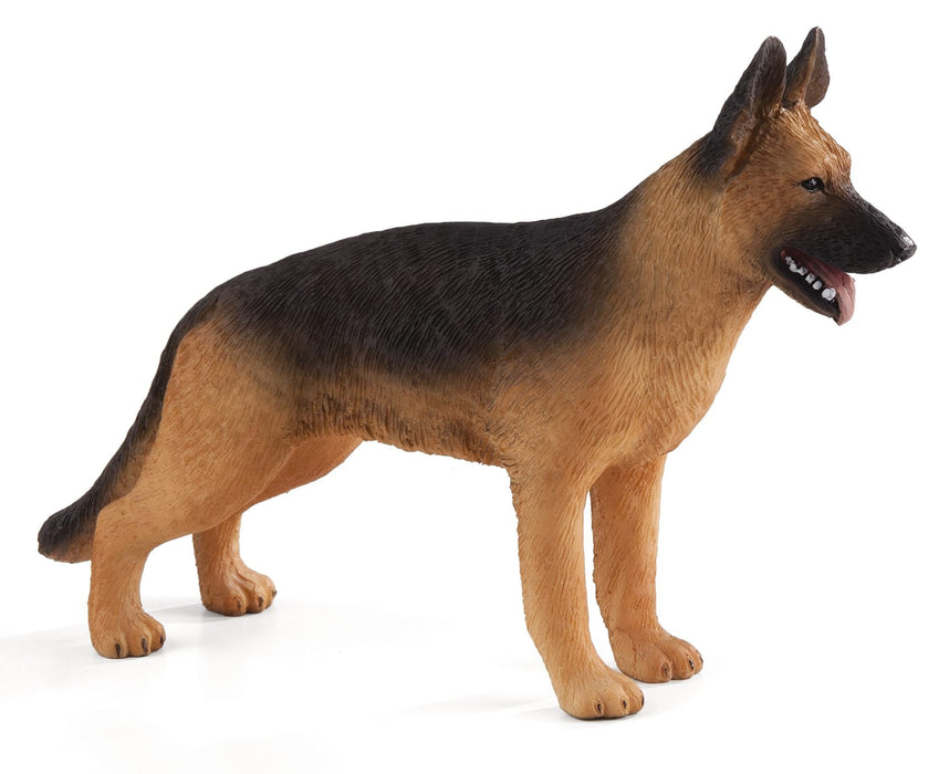 German Shepherd Dog Toy Realistic Pet Figurine