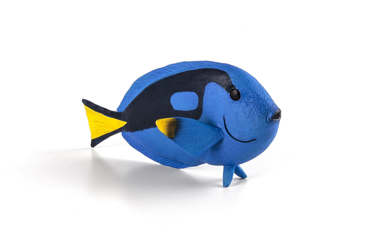 Blue Tang Fish Toy Realistic Ocean Animal Figurine — InStock