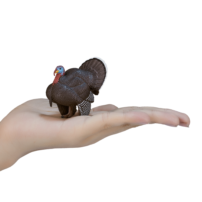 Male Turkey Toy Figure Farmyard Animal Model