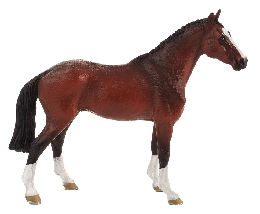 Dutch Warmblood Horse Toy Realistic Equestrian Figurine
