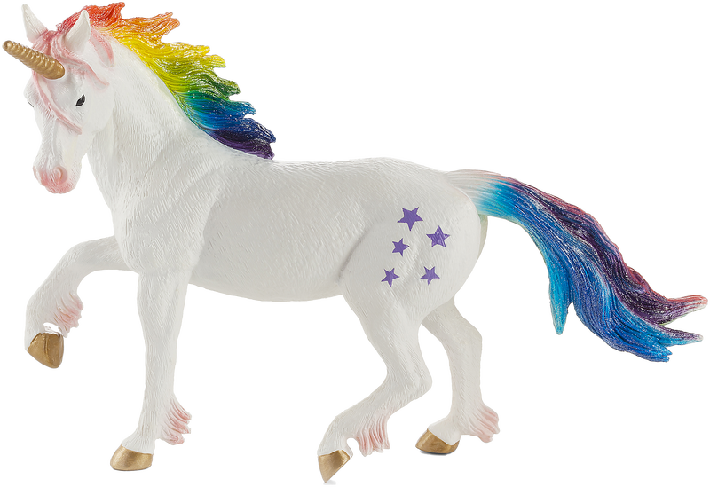 Rainbow Unicorn Toy Fantasy Mythical Horse Figurine