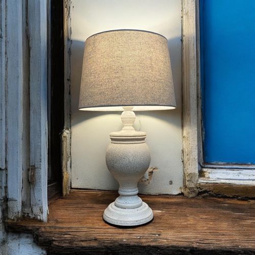 38CM TRADITIONAL LAMP AND SHADE - InStock