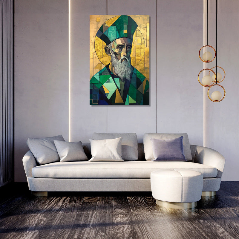 Saint Patrick's Golden Canvas