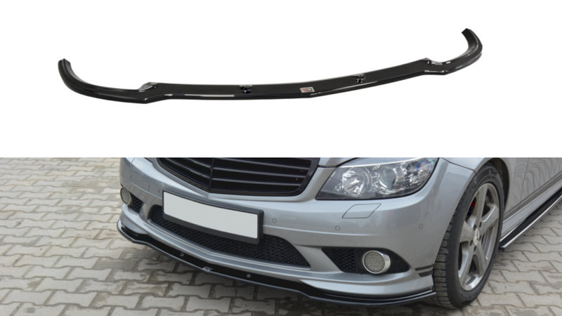 Maxton Design - FRONT SPLITTER MERCEDES C W204/S204 AMG-LINE (PREFACE)