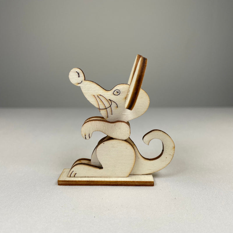 Mouse Ornament - Handmade Ornament