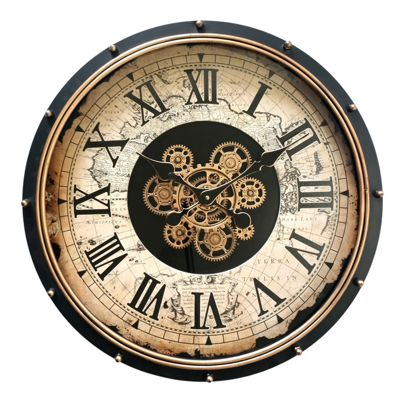 60CM GEAR CLOCK