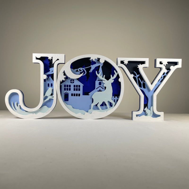 Joy Sign - Handmade Ornament