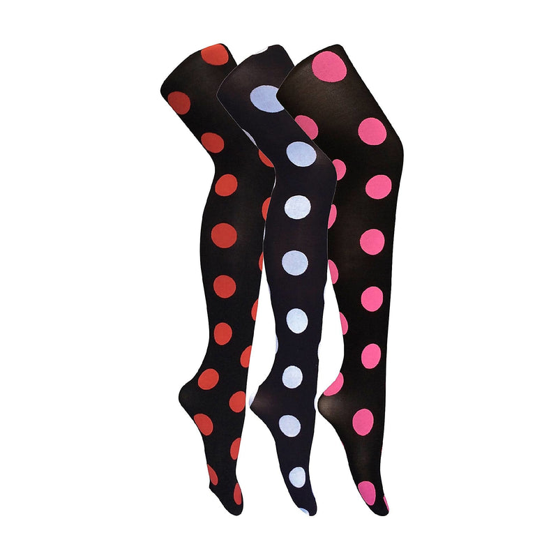 3 Pair Multipack Ladies 80 Denier Tights | Soft Patterned Tights