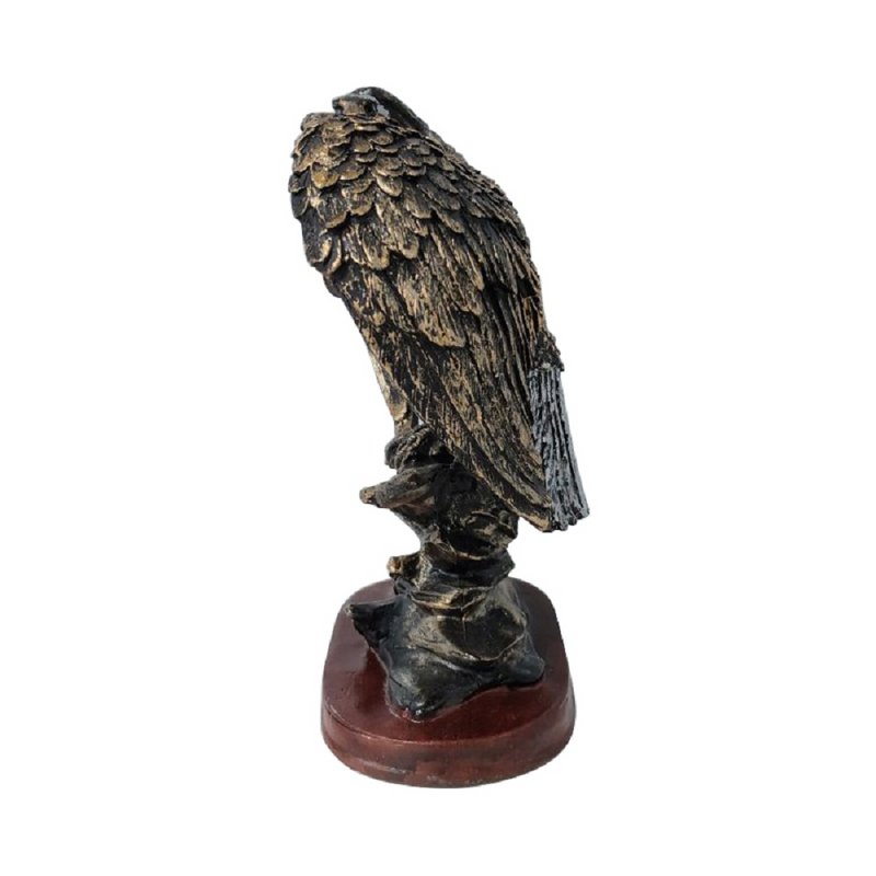 Eagle Statue Eagle Figurine Family Statue for Home Desk Bookshelf Art Ornament