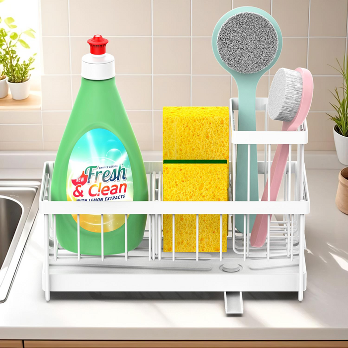 VINSANI WHITE SINK SPONGE HOLDER 1010499