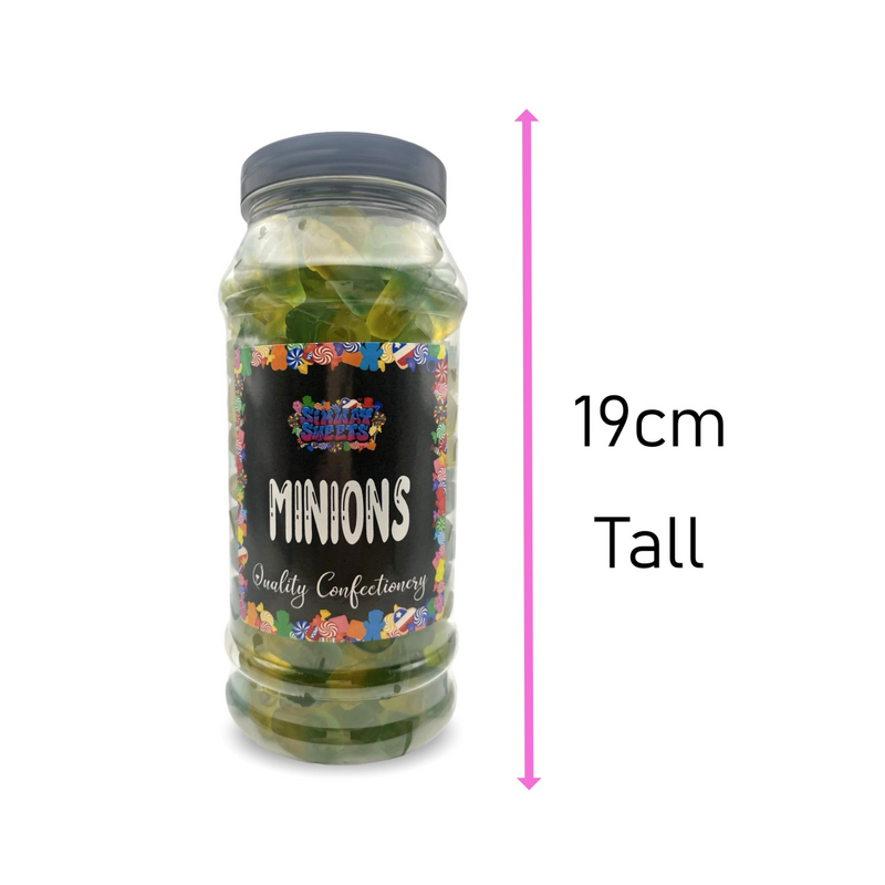 Minions Gummy Sweets Gift Jar - 850g