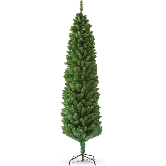 7FT SLIM PENCIL GREEN  ARTIFICIAL TREE