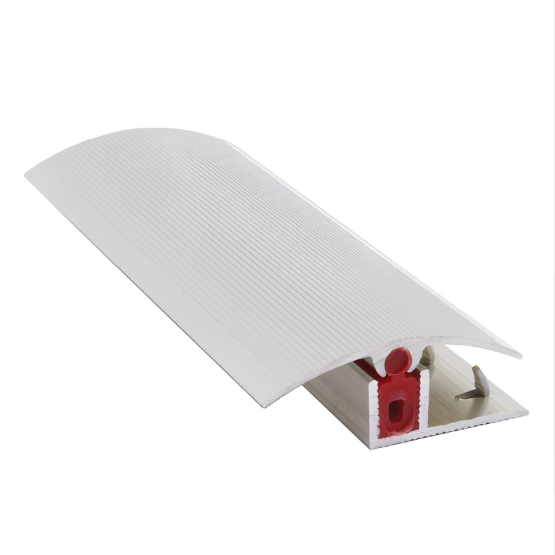 Aluminium Adjustable Height Carpet Door Threshold Strip 40mm with Easy Clip TTG Pivots