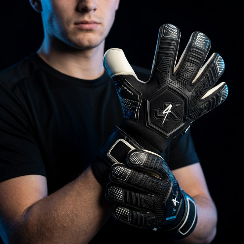 Shok Shield Elite Roll Finger! Goalkeeper Gloves