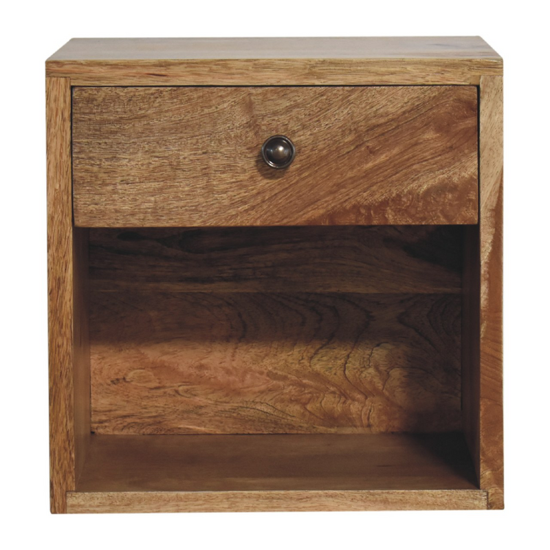 Artisan Furniture Solid Wood Floating Mini Classic Bedside