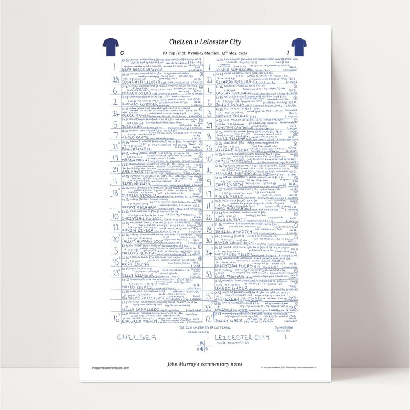 Chelsea v Leicester City, FA Cup Final May 2021 - Murray