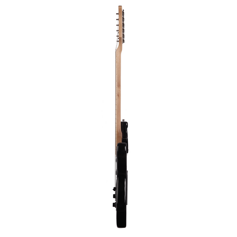 GST Stylish Electric Guitar Kit with Black Pickguard Black