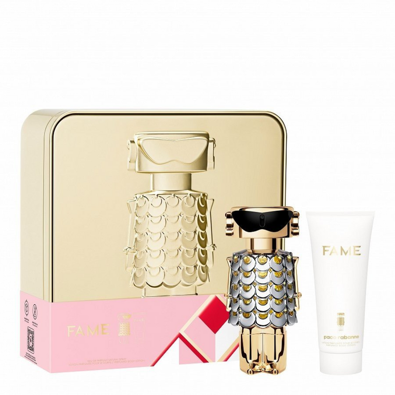 Paco Rabanne Fame Gift Set (Eau De Parfum Spray 50ml  Body Lotion 75ml)
