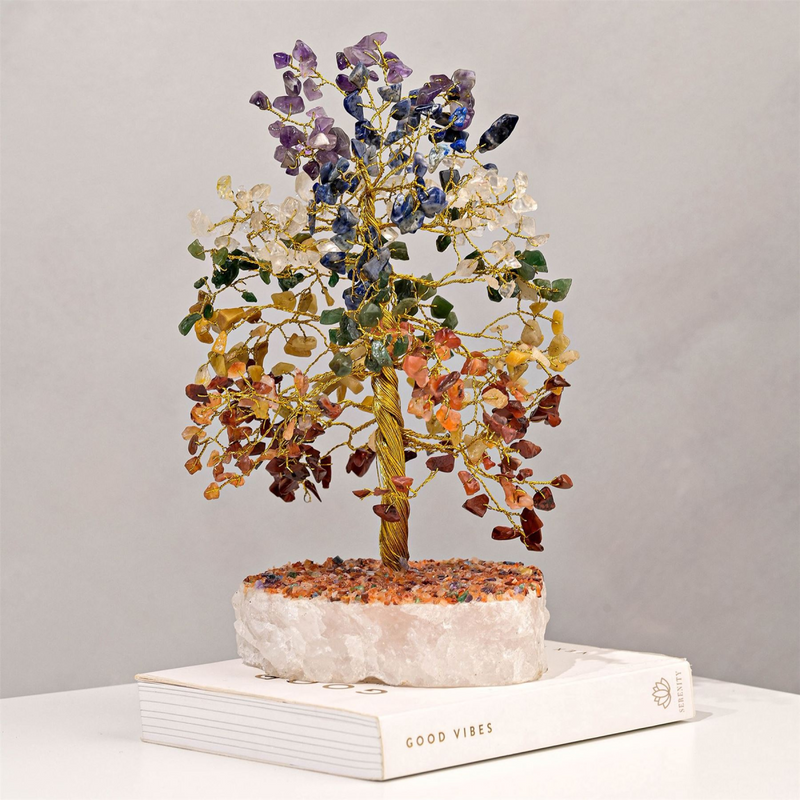 Gemstone Tree - Multi Coloured Large