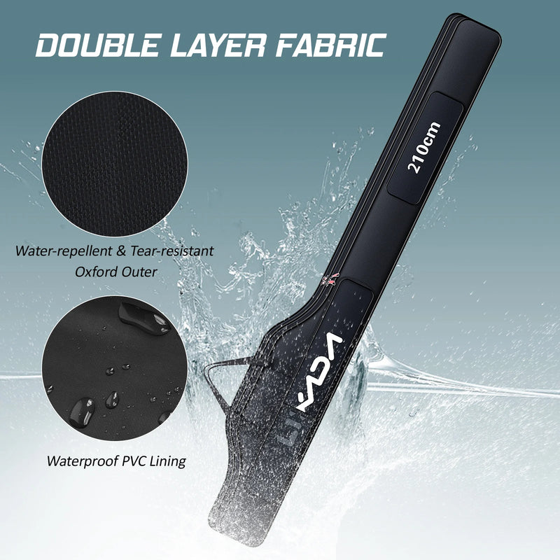 100cm/130cm/150cm Fishing Bag Portable Folding Fishing Rod Reel Bag Fishing Pole Gear Tackle Tool Carry Case Carrier Travel Bag
