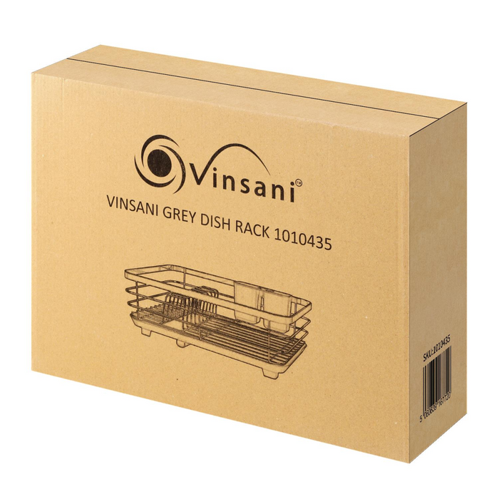 VINSANI GREY DISH RACK 1010435