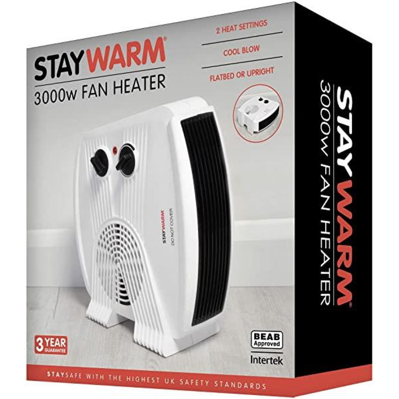 StayWarm 3kw Upright & Flatbed Heater