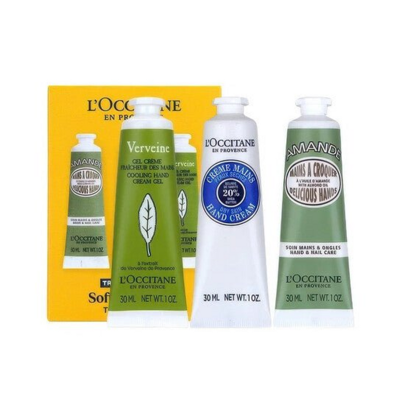LOccitane Set (Hand Cream 30ml  Almond Hand Cream 30ml  Verbena Hand Cream 30ml)