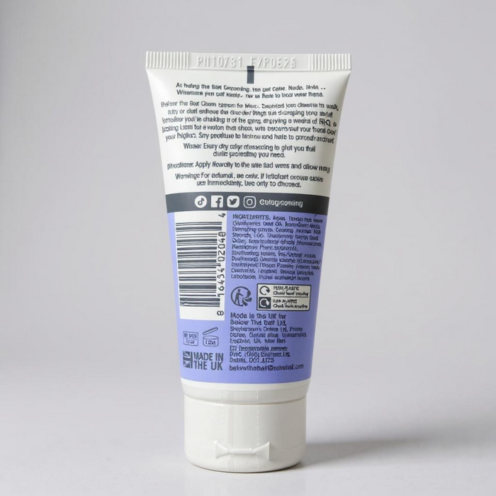 Below The Belt Men's Anti Chaffing Cream, Fresh Scent 75ml