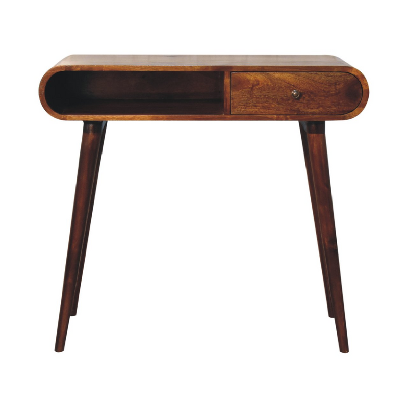 Artisan Furniture Solid Wood Chestnut London Open Console 90x80x45cm