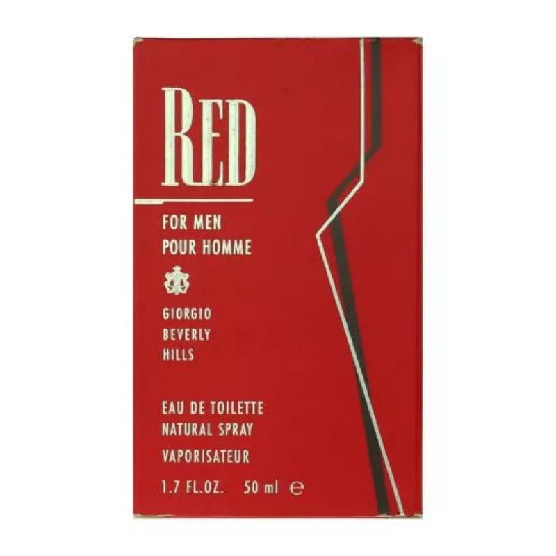 Giorgio Beverly Hills Red For Men Eau De Toilette Spray 50ml