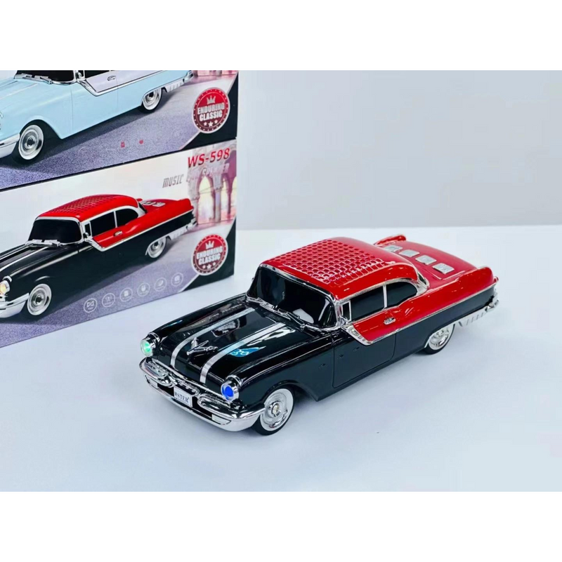 WSTER Wireless Bluetooth Car Speaker with TF/USB/FM - CADILLAC - EMERALD