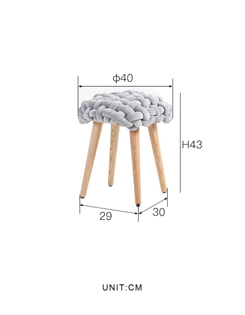 Thick Knot Kid Stool