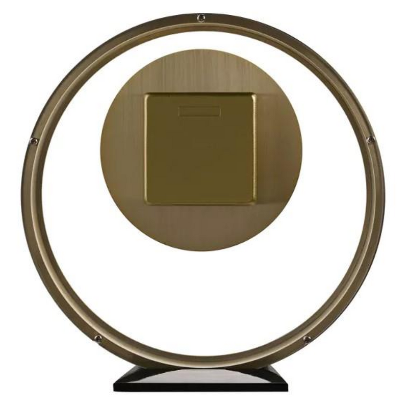 Widdop Round Gold  Mantel Clock W2937G