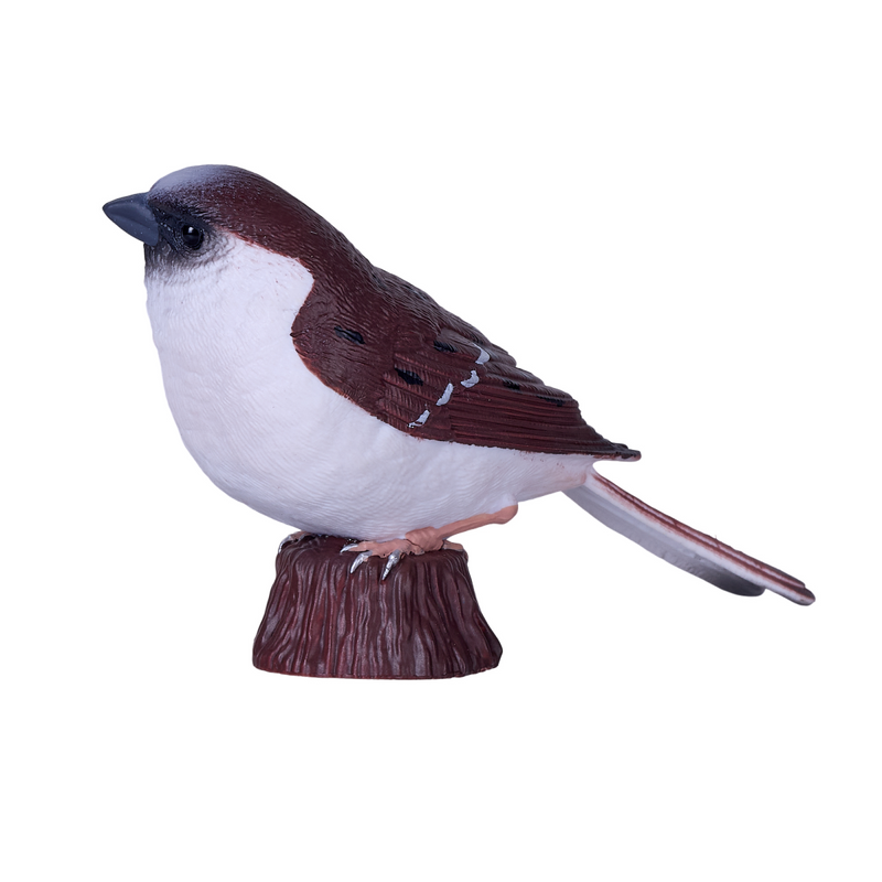 House Sparrow Mojo Garden Hand Painted Bird
